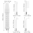 Alta Frequência Capilar e Facial - Kit com 4 Eletrodos -  Frete Grátis