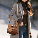 Bolsa casual de couro - Nanny - Frete Grátis