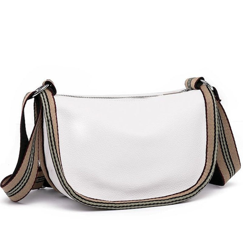 Bolsa de Couro Crossbody - Martinez - Frete Grátis