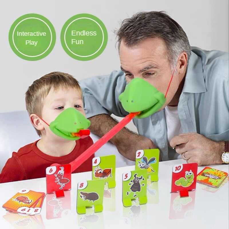 Sapo Linguarudo - Brinquedo Para Toda a Família