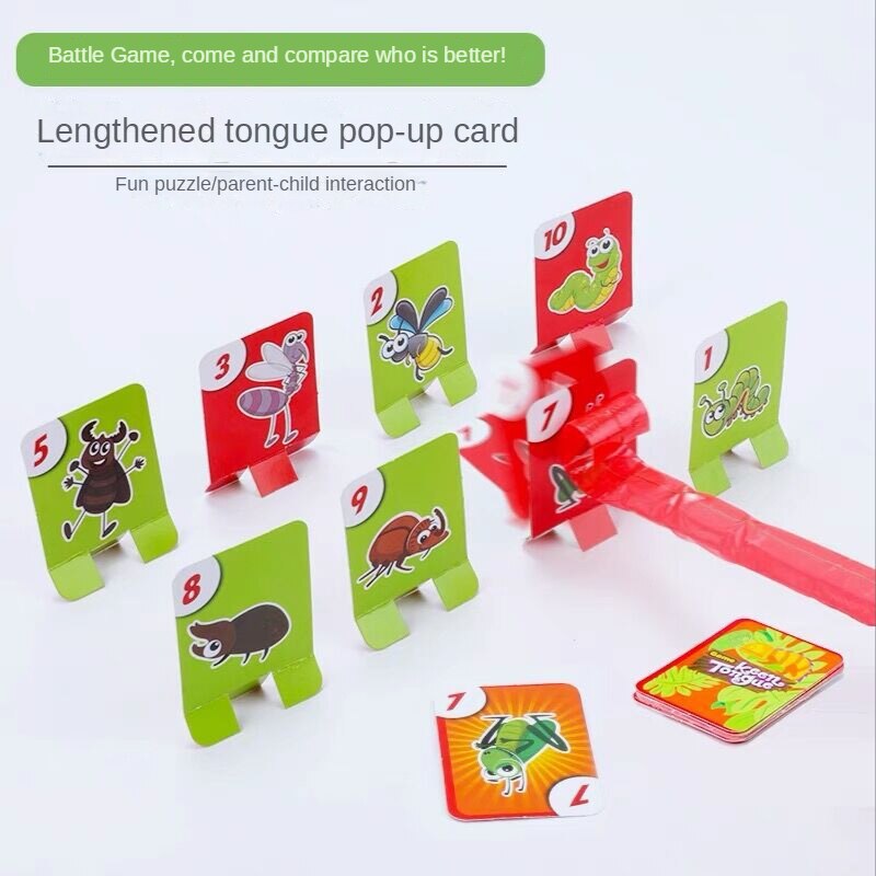 Sapo Linguarudo - Brinquedo Para Toda a Família