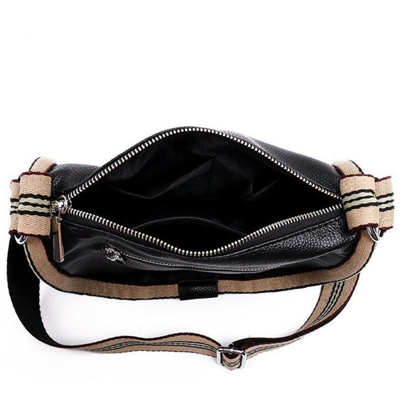 Bolsa de Couro Crossbody - Martinez - Frete Grátis