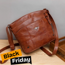 Bolsa de Couro Transversal  -  Frete Grátis