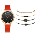 Relógio Feminino Quartz Business Classic + 4 Pulseiras [BRINDE EXCLUSIVO] - Shop Da Fábrica