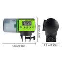 Alimentador Automático para Peixe - Dosador de Ração para Aquário - Shop Da Fábrica