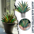 🌺 Planta Em Vitral Decorativa🌺 - Shop Da Fábrica