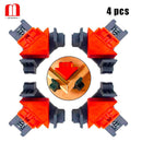 Braçadeiras de Fixação Ajustáveis (4 unidades) + cabeças GRATUITAS de 60 ° e 120 °- ProCorner™ - Shop Da Fábrica