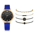 Relógio Feminino Quartz Business Classic + 4 Pulseiras [BRINDE EXCLUSIVO] - Shop Da Fábrica