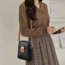 Bolsa de Couro - Feminice Crossbody - Frete Grátis