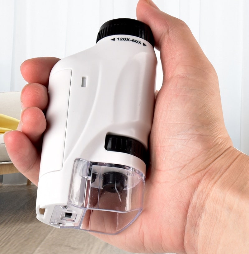 Microscópio de bolso - Mini Pocket Educativo  - Frete Grátis