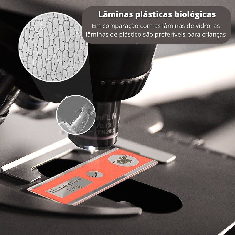 Microscópio de bolso - Mini Pocket Educativo  - Frete Grátis